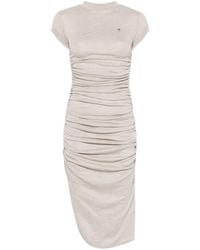 Elena Velez - Minikleid Mit Raffungen - Lyst