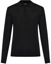 DSquared² - Button-Down Polo-Collar Sweater - Lyst