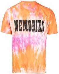 Stain Shade - X Hiroshi T-Shirt Met Tie-Dye Print - Lyst