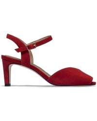 Bernardo - Hartley Buckle-Fastening Peep-Toe Sandals - Lyst