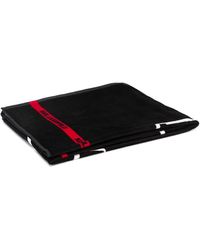 Karl Lagerfeld Strandlaken Met Logo - Zwart