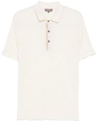 N.Peal Cashmere - Ribbed Polo Shirt - Lyst