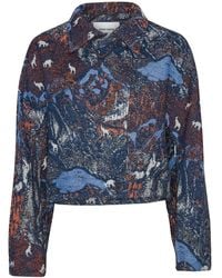 Henrik Vibskov - Chaqueta De Mezcla De Lana Y Algodón - Lyst
