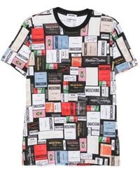 Moschino - Couture Label-Print T-Shirt - Lyst