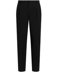 Dolce & Gabbana - Pleated Tailored Trousers - Lyst