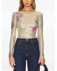 Free People - Rush Sequinned Top - Lyst