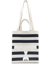 Patrizia Pepe - Borsa Tote A Righe - Lyst