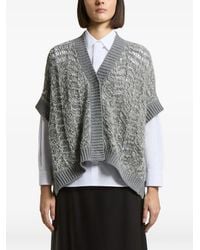 Peserico - V-Neck Sweater - Lyst