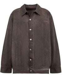 Rick Owens - Jumbo Worker Denim Jacket - Lyst