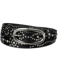 Tory Burch - Pierced Studded Belt - Lyst