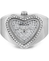 INVICTA WATCH - Heart-Shaped Crystal-Embellished 18Mm Watch - Lyst
