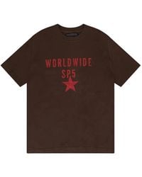 Sp5der - Logo-Print T-Shirt - Lyst