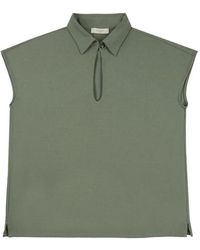 Slowear - Keyhole Polo Top - Lyst