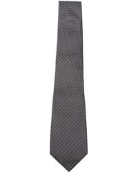 Canali - Patterned Silk Tie - Lyst