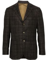 Sartorio Napoli - Tartan Pattern Blazer - Lyst