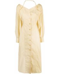 Nanushka - Lo Midi Shirt Dress - Lyst