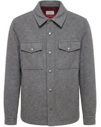 Brunello Cucinelli - Cashmere Shirt Jacket - Lyst