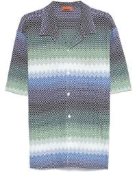 Missoni - Camisa con motivo en zigzag - Lyst