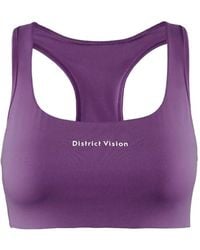 District Vision - Racerback Double-Layered Bra - Lyst
