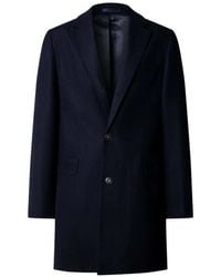 Hackett - Chadwick Single-Breasted Coat - Lyst