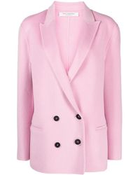Philosophy Di Lorenzo Serafini - Double-Breasted Wool Short Coat - Lyst