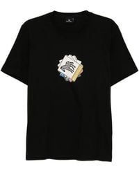 Paul Smith - Zebra Organic Cotton T-Shirt - Lyst