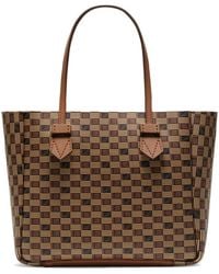 Moreau - Reversible Leather Signature Tote Bag - Lyst