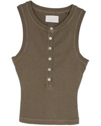 Citizens of Humanity - Caralyn Ribbed-Knit Tank Top - Lyst