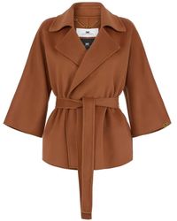 Elisabetta Franchi - Coat - Lyst