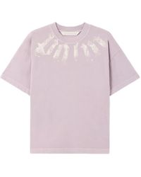 Palm Angels - Big Neck Logo Loose T-Shirt - Lyst