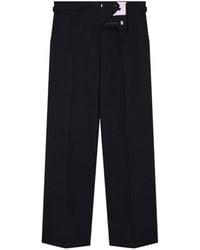 Fursac - Buckle-Fastener Tailored Trousers - Lyst