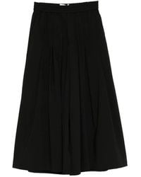 Feng Chen Wang - Pantalon À Détails Plissés - Lyst