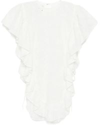 Bambah - Top Blanca Estilo Túnica - Lyst