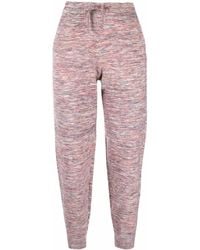 Isabel Marant - Space Dye-Print Tapered-Leg Track Pants - Lyst