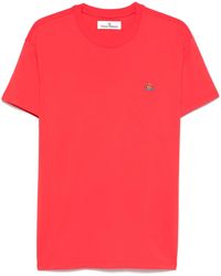 Vivienne Westwood - T-Shirt À Motif Orb Brodé - Lyst