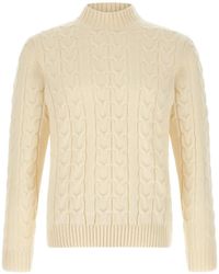 Zanone - Braided-Knit Mock-Neck Sweater - Lyst