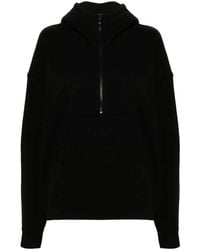 Saint Laurent - Half-Zip Hoodie - Lyst