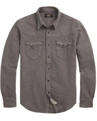 RRL - Button-Up Shirt - Lyst