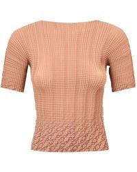 Herno - Textured Fitted Top - Lyst