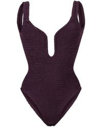 Paramidonna - Mika Crinkle-Effect Swimsuit - Lyst