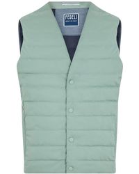 Fedeli - Chaleco Acolchado Con Cuello En V - Lyst