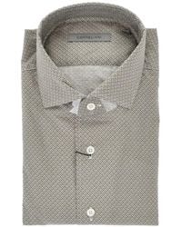 Corneliani - Patterned French-Collar Shirt - Lyst