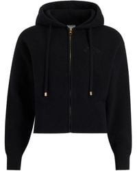 Patou - Logo-Embroidered Zip-Up Hoodie - Lyst