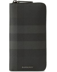 Burberry - Portemonnaie Mit Reißverschluss - Lyst
