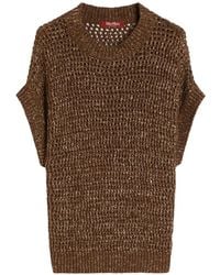 Max Mara - Openwork Top - Lyst