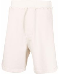 DSquared² - Pantalones cortos de deporte con logo bordado - Lyst