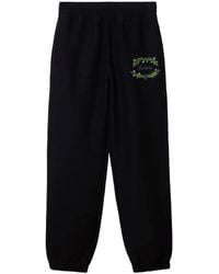 Burberry - Pantalon De Jogging À Logo Brodé - Lyst