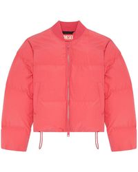 DIESEL - W-oluch Quilted Puffer Jacket - Lyst