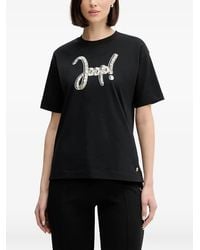 Joop! - Toraya Logo-Print Crew-Neck T-Shirt - Lyst
