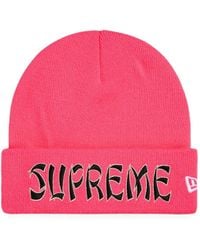 Supreme - X New Era Action Beanie Hat - Lyst